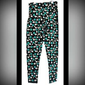 No Boundaries Jrs 3-5 St PADDYS DAY LEGGINGS GREEN GOLD WHITE SHAMROCKS